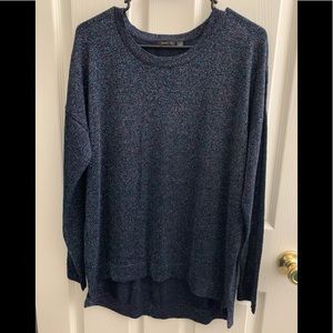 Shimmery Blue Sweater